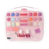 CLAIRE'S Kids Makeup Set - Little Girls Portable Lunchbox Makeup Set With Handle - Makeup Palette -...