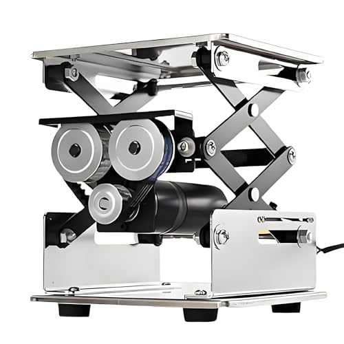 Plate-forme élévatrice à ciseaux de laboratoire en acier inoxydable support de cric électrique 10kg