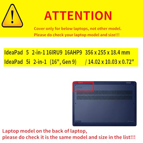 Funda para Laptop Lenovo IdeaPad 5i 16" 2-en-1 Gen 9 Negra miniatura 2