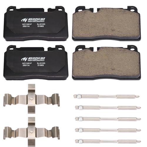 Image of D1663 Front Ceramic Brake Pads Kit Fit For Audi Q5 2013-2017
