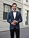 COOFANDY Men's Western Casual Lightweight Dinner Jackets Fashion Suit Jacket, Navy Blue, Medium