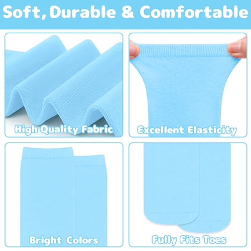 Image of Olreco 1 Pack Toddler Kids Youth Soccer Socks Girls Boys Baseball Socks Youth Knee High Softball Football Accessories Cotton