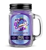 Beamer Smoke Killer Collection Blueberry High Pie Scent 12oz Odor Killing Candle + Beamer Sticker
