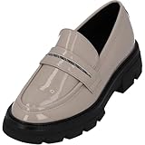 Végétalien s.Oliver [Femme 5-24705-41 Mocassins, Couleur : Taupe, 41 EU