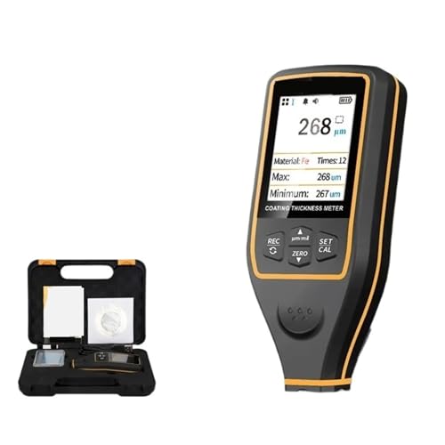 Thickness Gauge, Medidor Digital de Espesor modelo SW-6310A para pintura de autos, cerámica, metal y goma miniatura 1