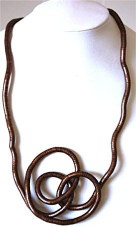 Bendable Necklace by Snake Twist Copper Skinny 5mm/6mm/8mm
