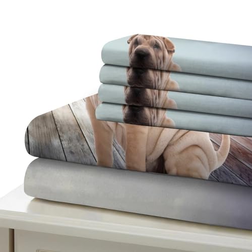 Housse de Couette Mouettes Parure de Lit 3D Océan Respirante 220x240 - 7