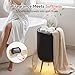 warmcozy Towel Warmer Black Bath Towel Warmers for Bathroom – Adjustable Timer, Ambient Light, Relaxation Mode, Auto Shut Off & Safety Lock – Fits Two 40