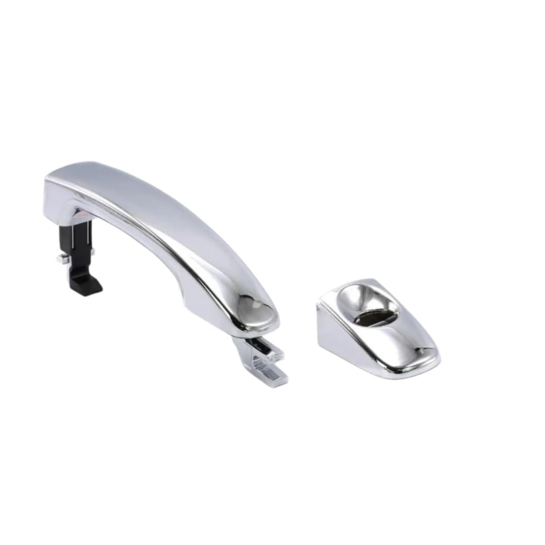 Wsx5fc Chrome Exterior Door Handles Outer Exterior Door Handle For Everest T6 T7 Bt50 2012-2020 &Black With Cap