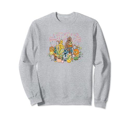 Sweatshirt Star Wars imprimé cartoon pour vos weekends cocooning