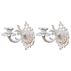 Generic Rustykalne Kinkiety Świecznikowe Zestaw 2