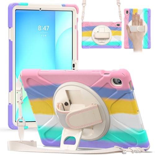 Coque Samsung Tab S10 FE+ avec bandoulière pour vos déplacements quotidiens
