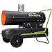 Produktbild Tronitechnik® Heizkanone Dieselheizgebläse Dieselheizer 20kW Diesel betriebener Heißluftgenerator Heizgerät Bauheizer Heizer mit 36l Tank, Überhitzungsschutz, mit Rädern und Thermostat