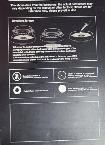 Image of UFO Solar Car Air Freshner: solar powered uses essential oils: 2024 updated model