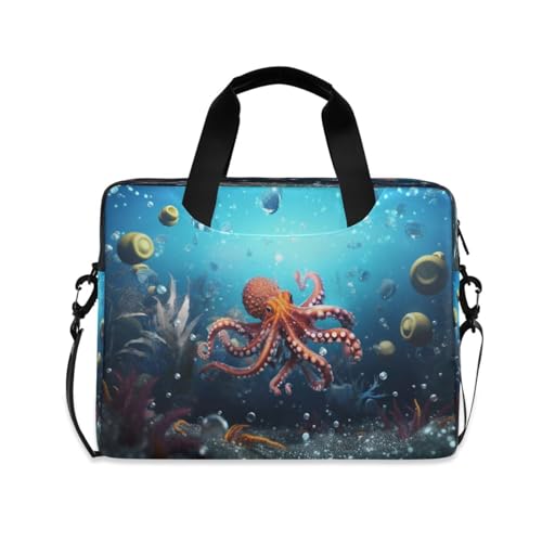 Bolso Maletín para Laptop Octopus con Correa miniatura 1