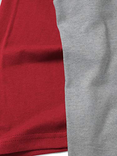 Ma Croix Essentials Camiseta Premium Raglán de Béisbol para Hombre, Manga 3/4 miniatura 2