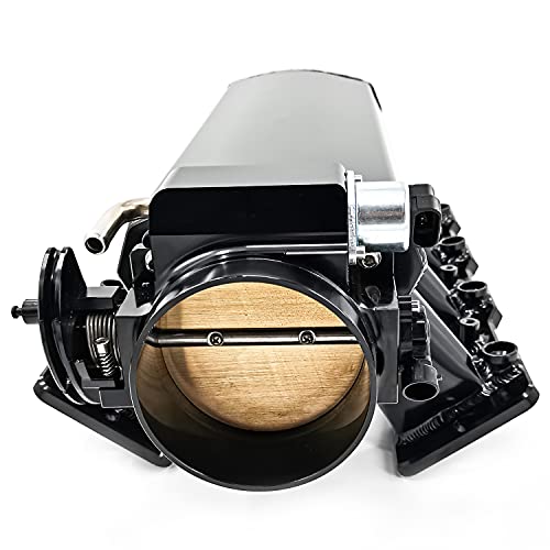 Ballmers 102Mm Intake Manifold + Throttle Body With Throttle Position Sensors Tps Iac And Fuel Rails Sheet Metal Fabricated Efi Compatible With Cadillac Chevy Gmc Corvette Pontiac Ls Ls1 Ls2 Ls6 #TOP5