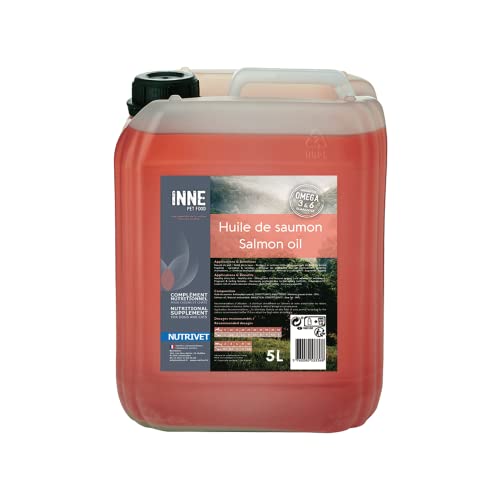 La Meilleure Huile de Saumon pour Chiens, Huile de Poisson pour Chiot