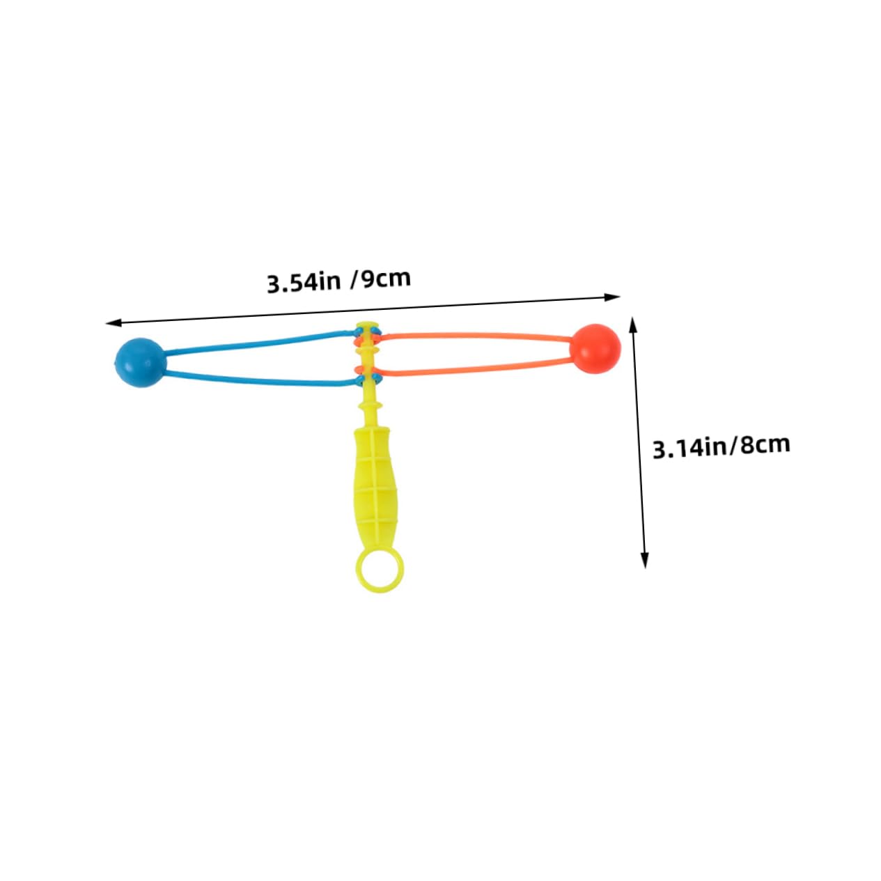 CORHAD 25Pcs Plastic Noisemakers Hands for Celebrations Parties Events Easy to Use Plastic Balls for Fun Entertainment