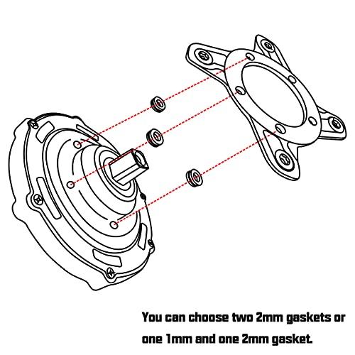 Isoar Motor Bike Gear Adapter 36V/48V Mid Drive Chainring Spider 104Bcd For Bafang 8Fun Bbs01B Bbs02B 250W 350W 450W 500W 750W #TOP6
