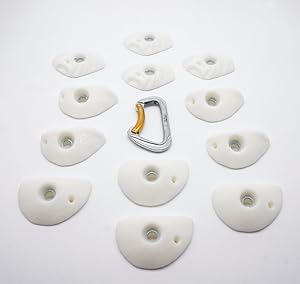 Rock Holds 12 Bolt On Crimp Rock Climbing Holds