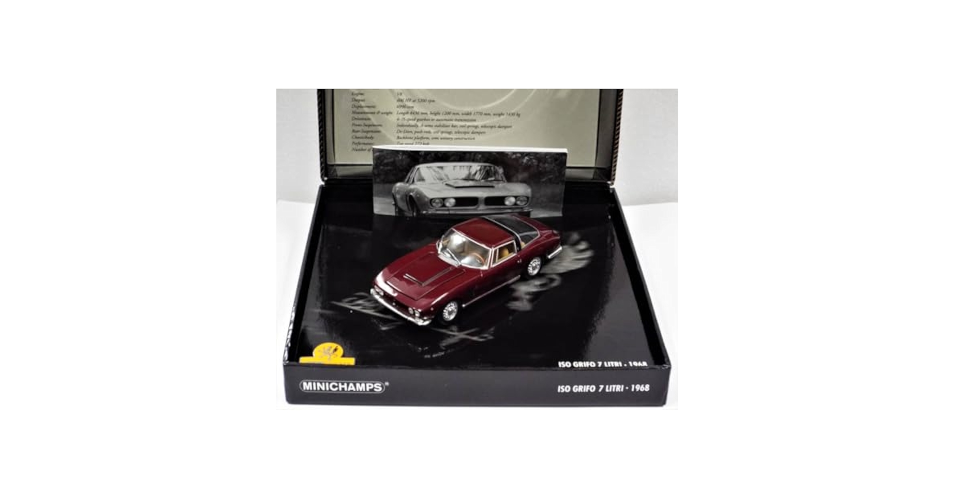 Amazon.co.jp: PMA143 ISO GRIFO 7 LITRI 1968年 レッド