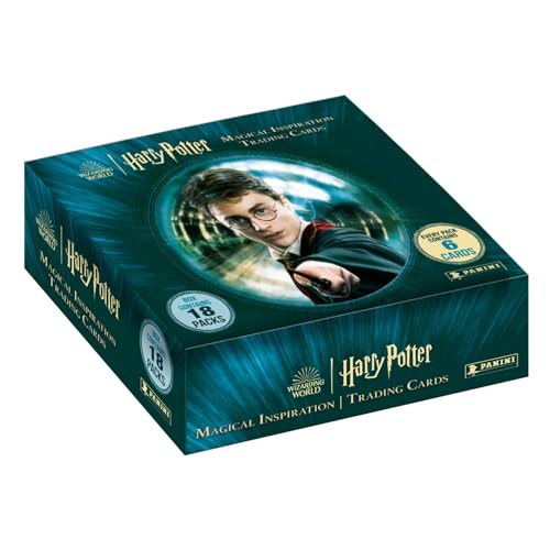 Panini Harry Potter Prophecy Trading Cards, caixa de 18 capas, 17 cm x 2,5 cm x 0,1 Zoll (004678BOX18F)