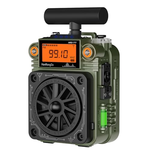 Radio multifonctionnel portable FM AM SW WB récepteur carte TF Docooler