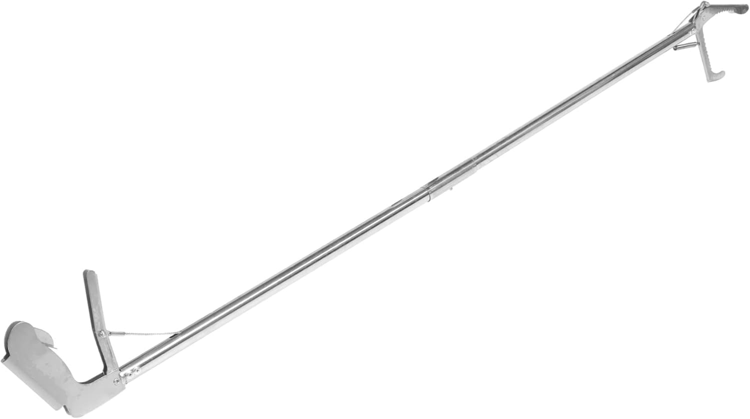 Stainless Steel Snake Catcher Clip Tool Tongs Design Lock for Snake Handling Gardens Agriculture and Mountain Work Multi-Purpose Grabber