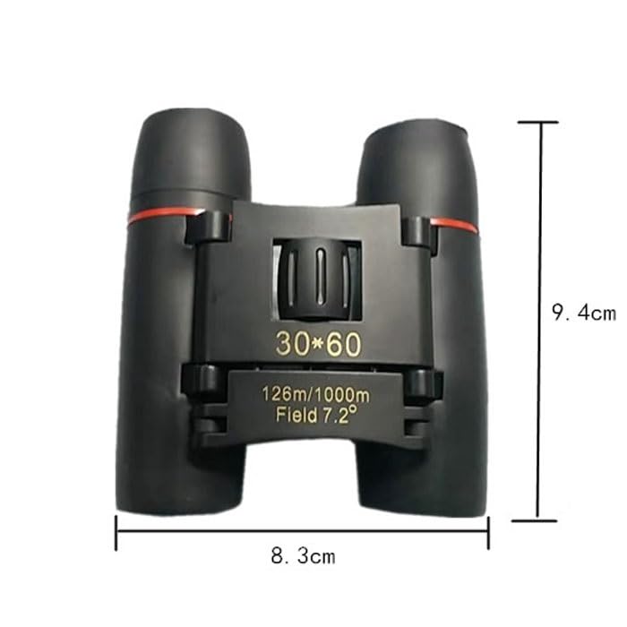 Binoculares ópticos completos de alta potencia y definición miniatura 2