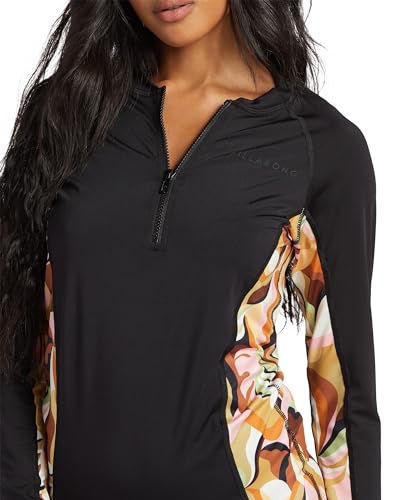Billabong Women's Standard Core Long Sleeve 1/2 Zip Rashguard4
