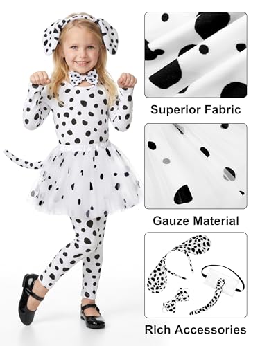 Disfraz completo Dalmatian para niñas y toddlers miniatura 3