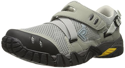 Propet Men's Explorer Fashion Sneaker,Black/Grey/Grey,8.5 D US