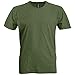 Gildan Adult Softstyle Cotton T-Shirt, Style G64000, Multipack, Heather Military (2-Pack), Large