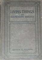 Living Things,: An Elementary Biology B0008705GO Book Cover
