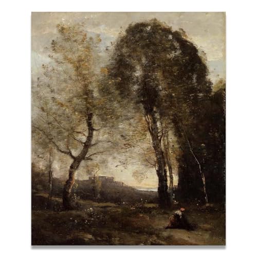 Toile Paysage Campagne Française pour Rompre la Monotonie