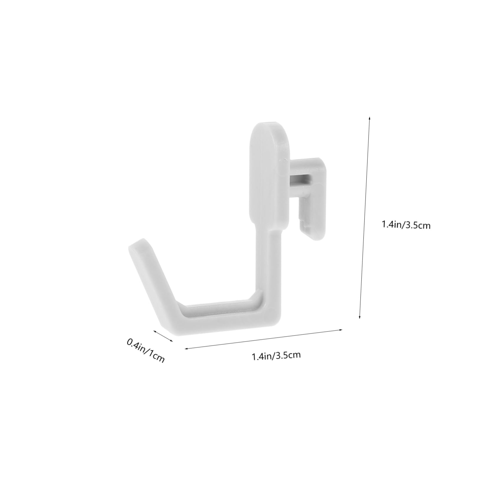 OKUMEYR Pegboard Hooks for Hanging 20 Pack Heavy Duty Hooks Simple Design for Tool Storage Garage Kitchen Bathroom