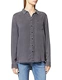 Camisa para mujer Lee One Pocket Shirt, Camisa, Mujer, Gris (Asphalt Fz), X-Small