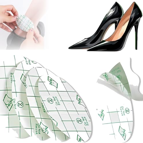 Zealburst - Adhesivo invisible autoadhesivo antidesgaste para el talón, almohadilla protectora antidesgaste para el cuidado de los pies, adhesivo protector para el talón, adhesivo ultrafino (200Pcs)