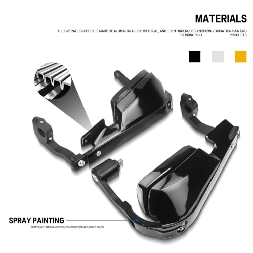 Protection des mains moto Triumph Tiger 900 800 1200 avec pare-brise de levier robuste - 7