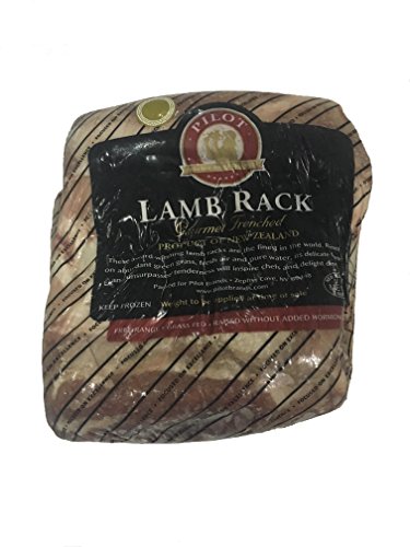 New Zealand 8 bone French Rack Lamb (2 Packages of 2 Racks) (Total weight 2.7 lbs.)