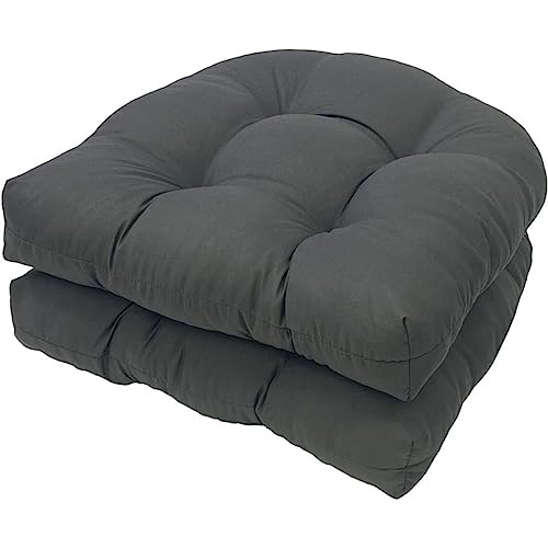 Coussins de chaise en osier assise de remplacement terrasse extérieur dossier bas
