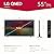 LG QNED75 Series 55-Inch Class QNED Mini-LED Smart TV 55QNED75URA, 2023 - AI-Powered 4K TV, Alexa Built-in, Black