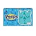 Peeps Marshmallow Bunnies - Pack of 3 - One of Box of Each Color - Blue, Pink and Yellow - Perfect for Easter Baskets - Classic Treat Everyone is Sure