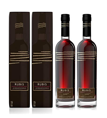 Rubis Chocolate Wine IWSC Gold Award Winner | 2 Bottle Pack | Tempranillo Dessert Wine 15% ABV | 50cl Luxury Gift Box |