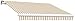 16 ft. Maui Right Motor with Remote Retractable Awning (120 in. Projection) Linen/White