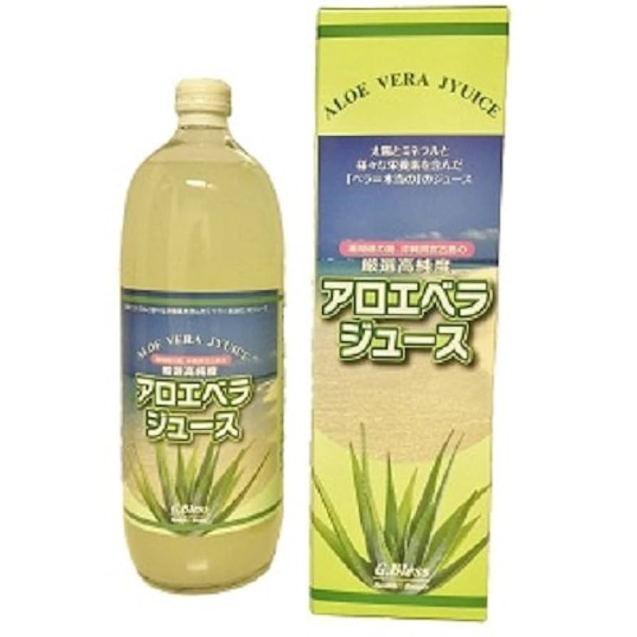 Amazon.co.jp: ジーブレス 厳選高純度アロエベラジュース 1000ml