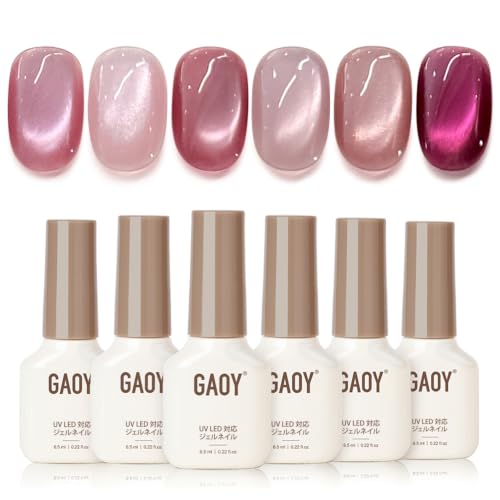 Amazon.co.jp: GAOY ジェルネイル: 6色セット