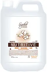 Shampoo Nutritive Profissional, 5L, com Óleo de Argan, Macadâmia e Ojon, para Cabelos Danificados
