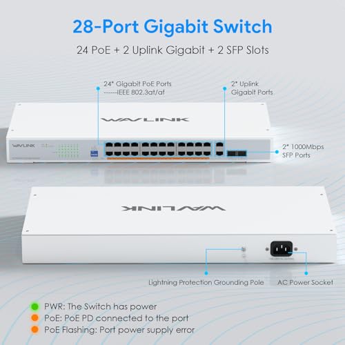 Long Range fiber network switch product image